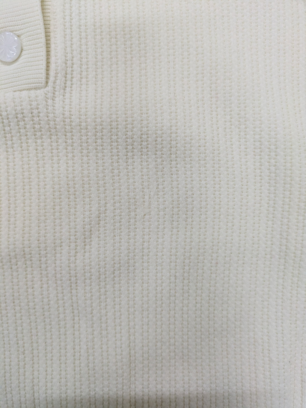 70's Vedonis Polo Knit Ivory