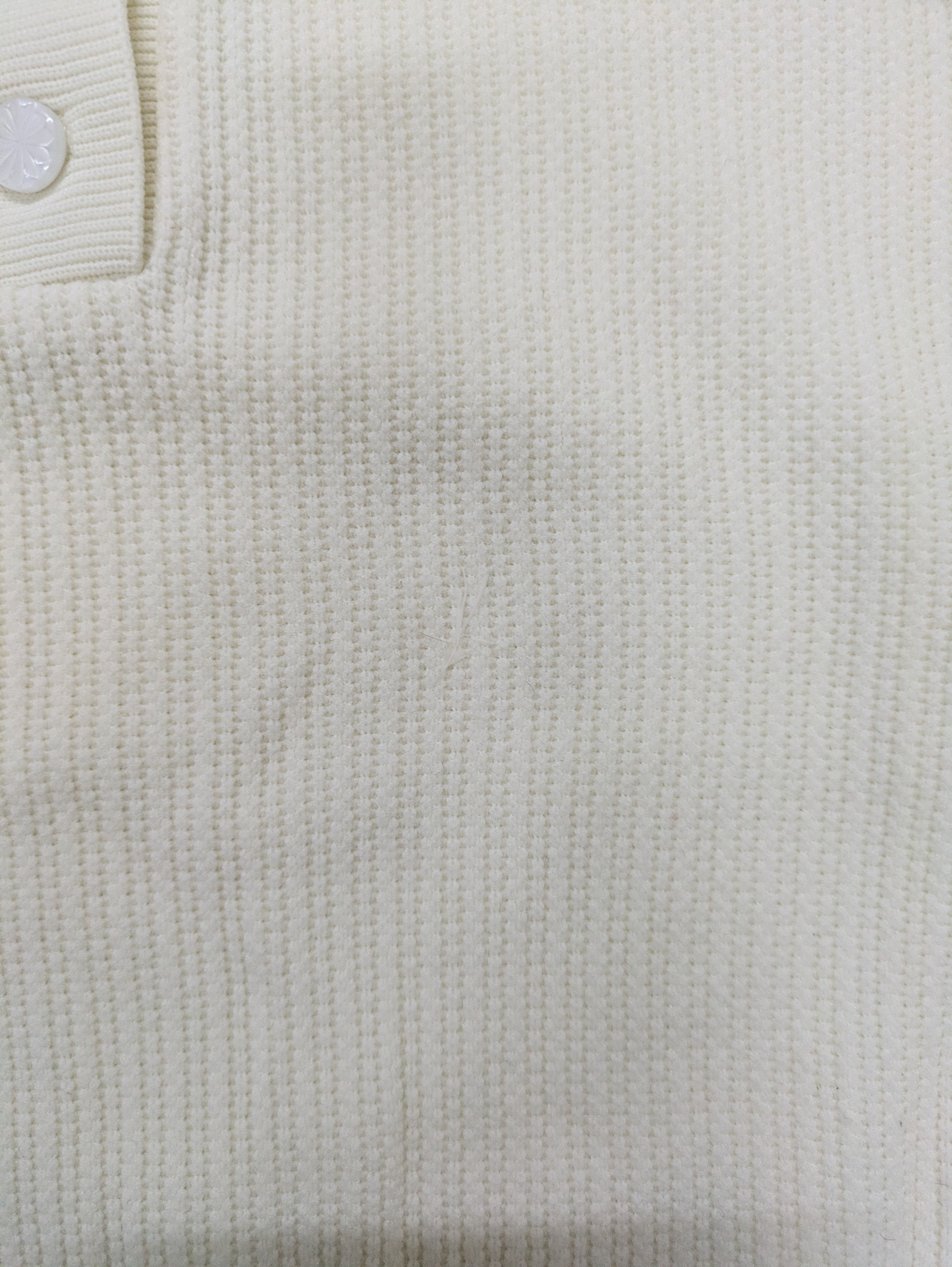 70's Vedonis Polo Knit Ivory