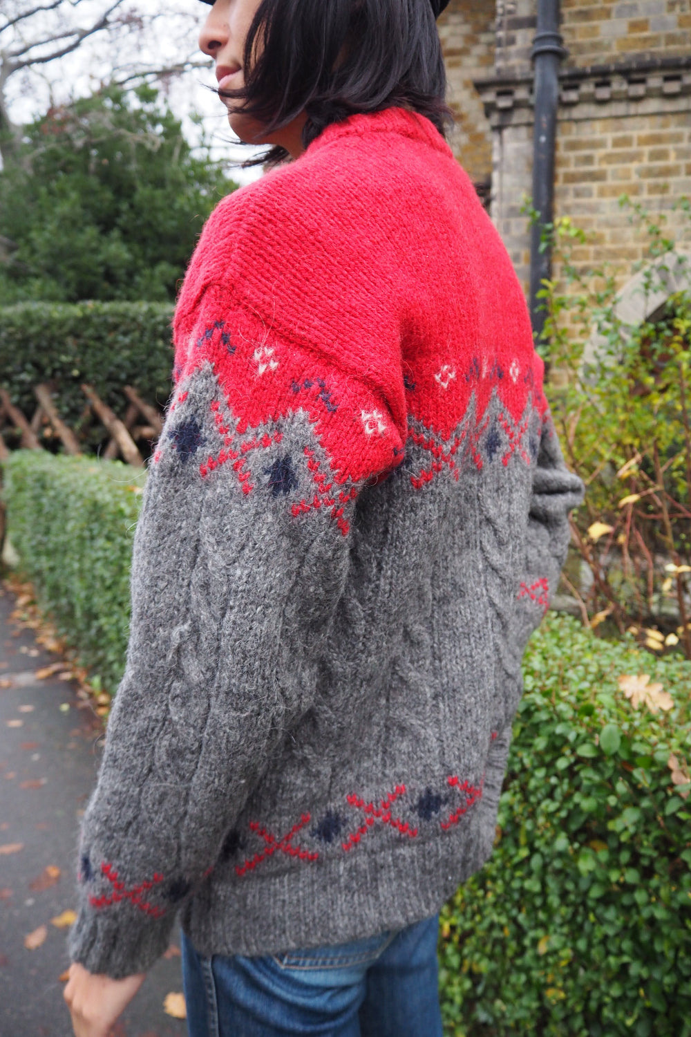 80s Vintage British Knitwear - St Michaels Pure Wool Sweater