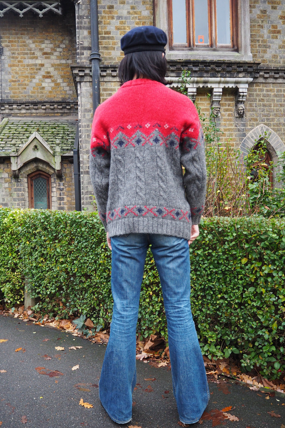 80s Vintage British Knitwear - St Michaels Pure Wool Sweater