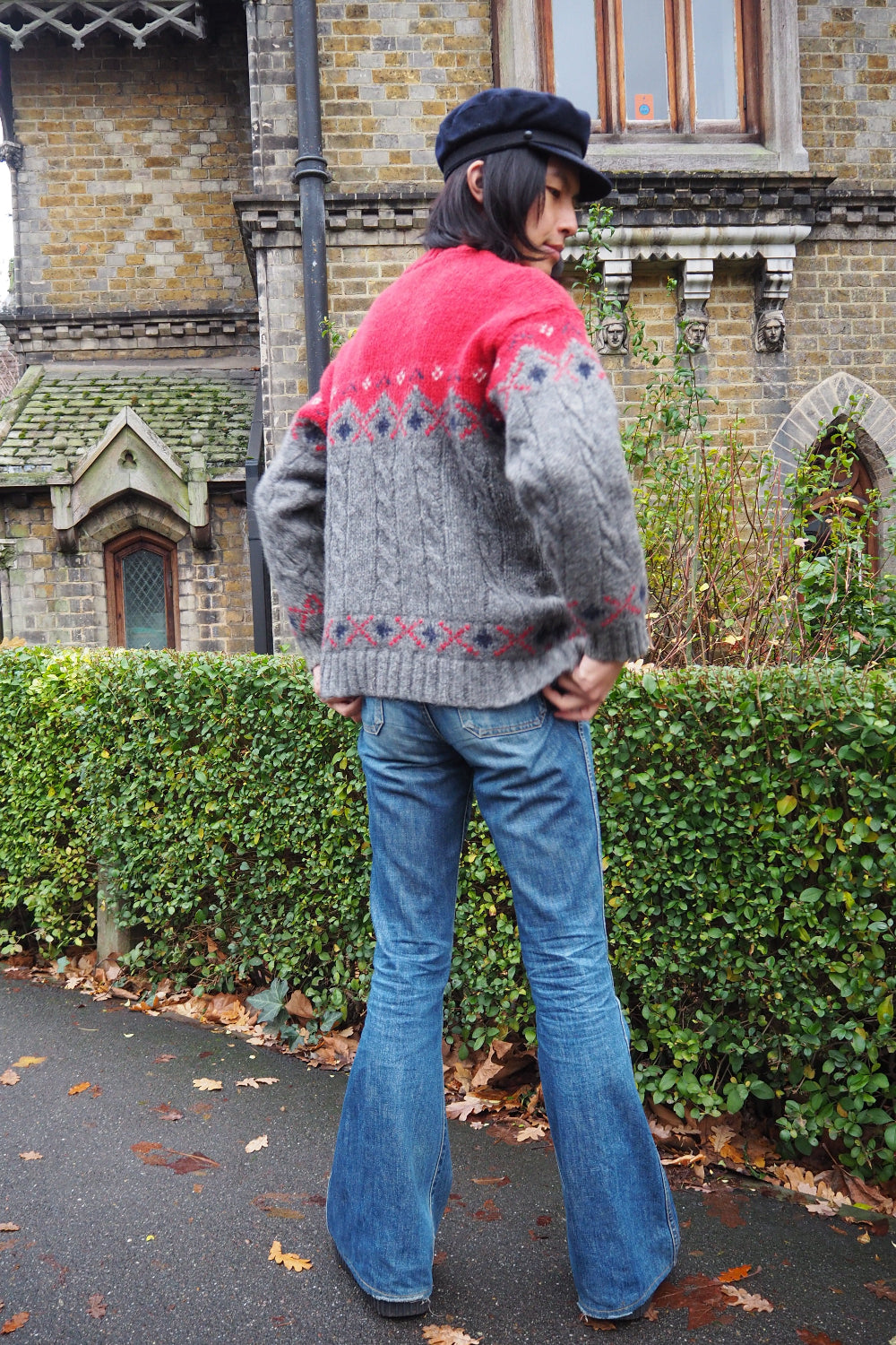 80s Vintage British Knitwear - St Michaels Pure Wool Sweater