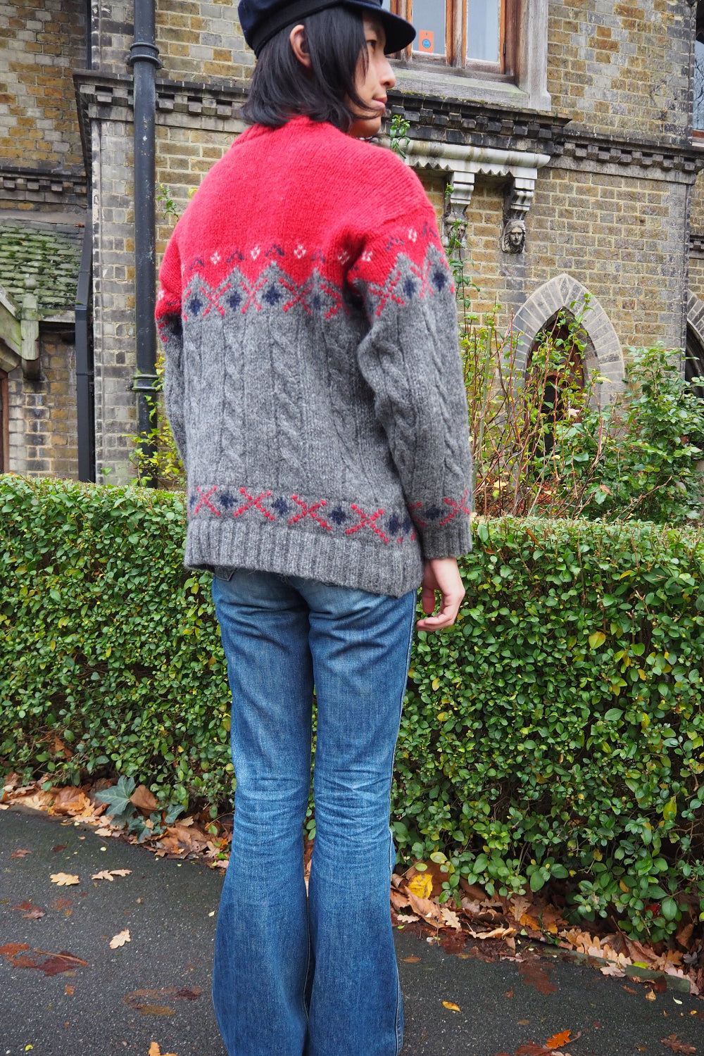 80s Vintage British Knitwear - St Michaels Pure Wool Sweater