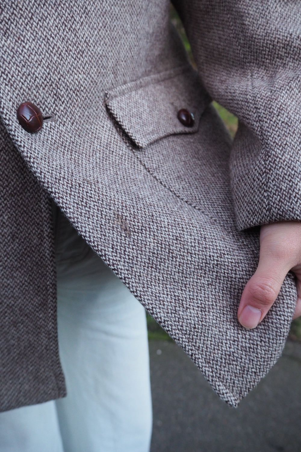 70's St Michaels Wool Jacket|Vintage Safari-Style Wool Jacket