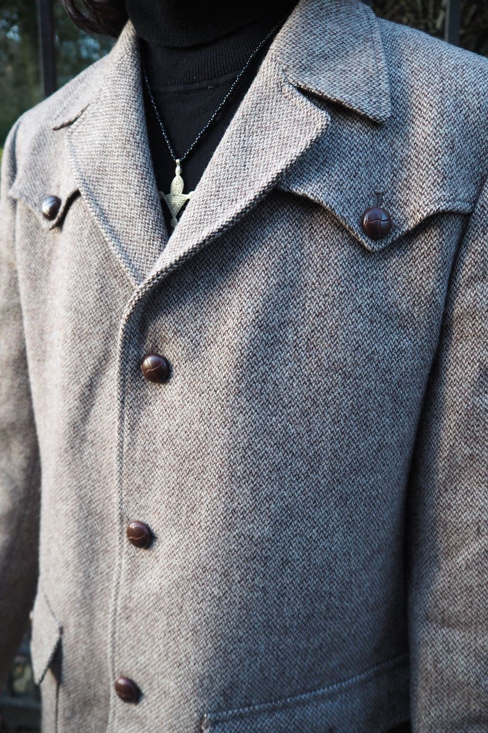 70's St Michaels Wool Jacket|Vintage Safari-Style Wool Jacket