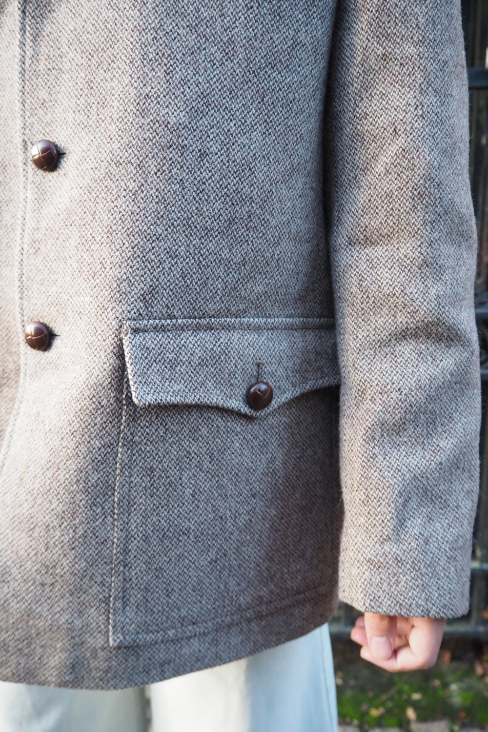 70's St Michaels Wool Jacket|Vintage Safari-Style Wool Jacket