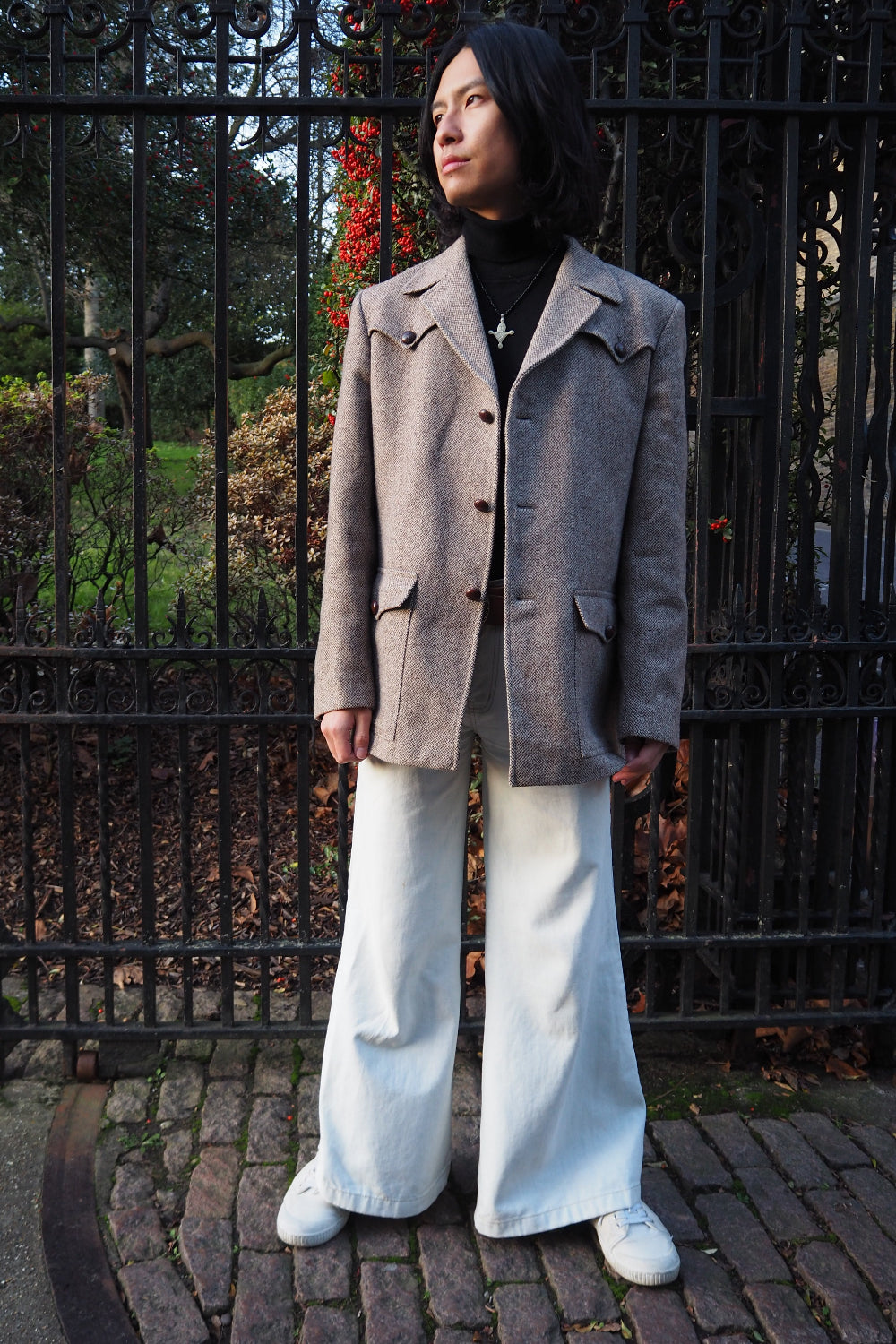 70's St Michaels Wool Jacket|Vintage Safari-Style Wool Jacket