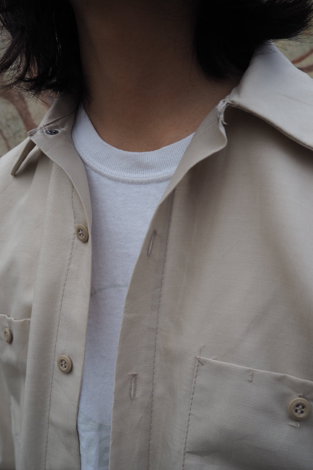 70's Dead Stock Red Cap Worker Shirts