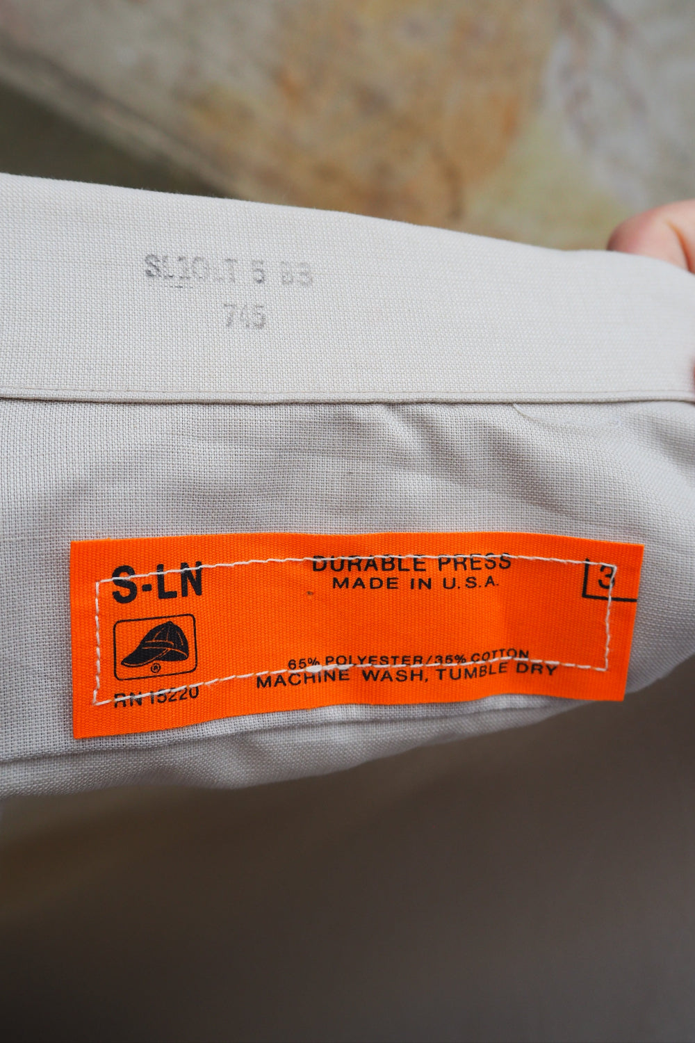 70's Dead Stock Red Cap Worker Shirts