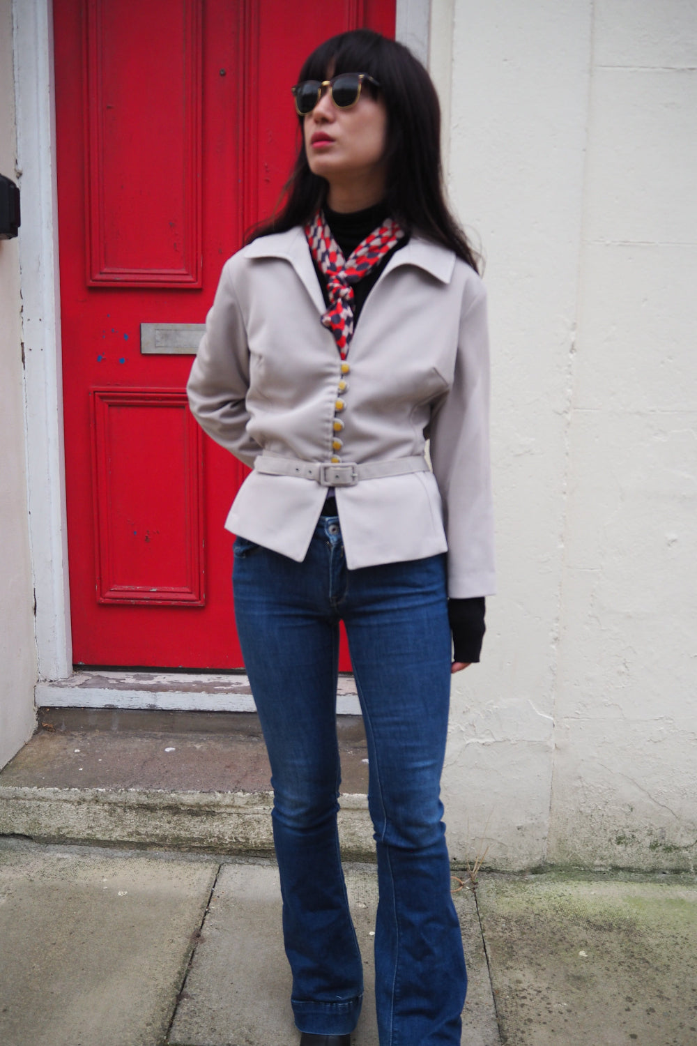 70's Berkertex Jacket with Belt