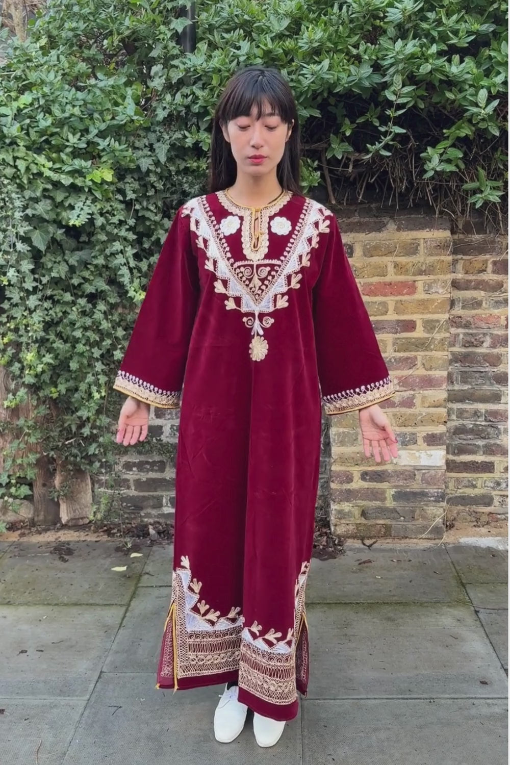 70s Moroccan style vintage dress