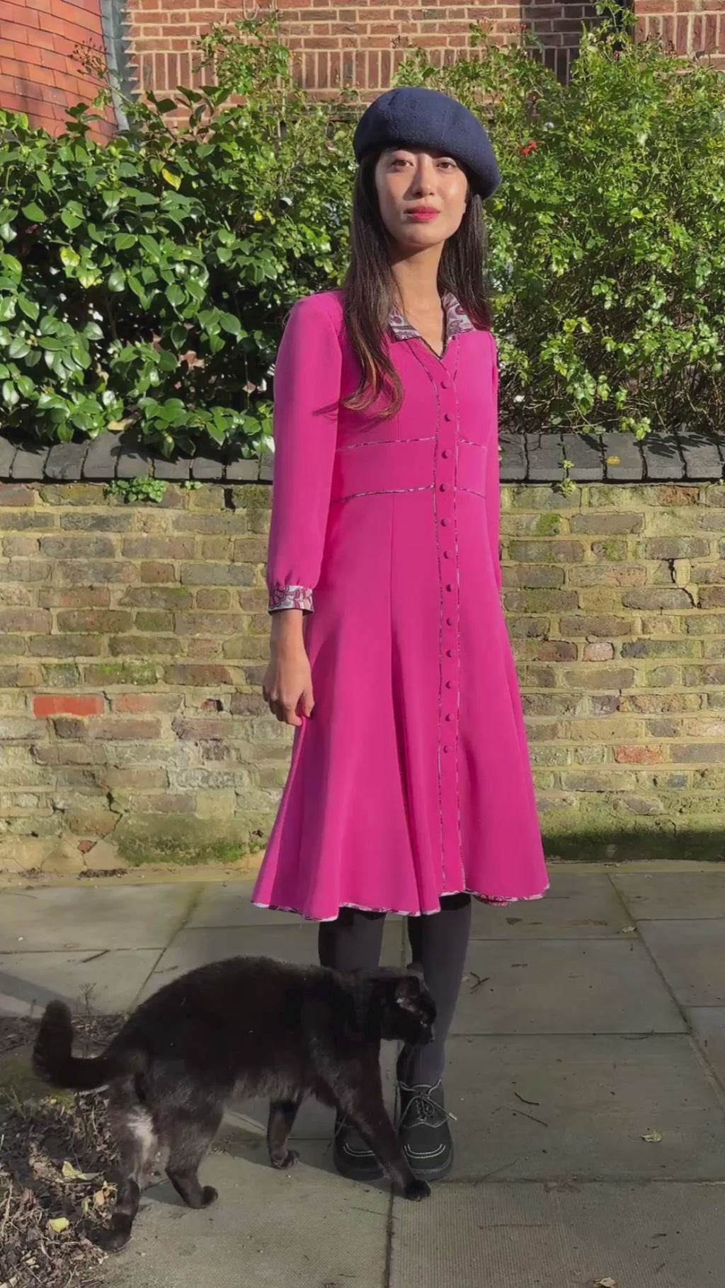 swinging 60s Pink dress