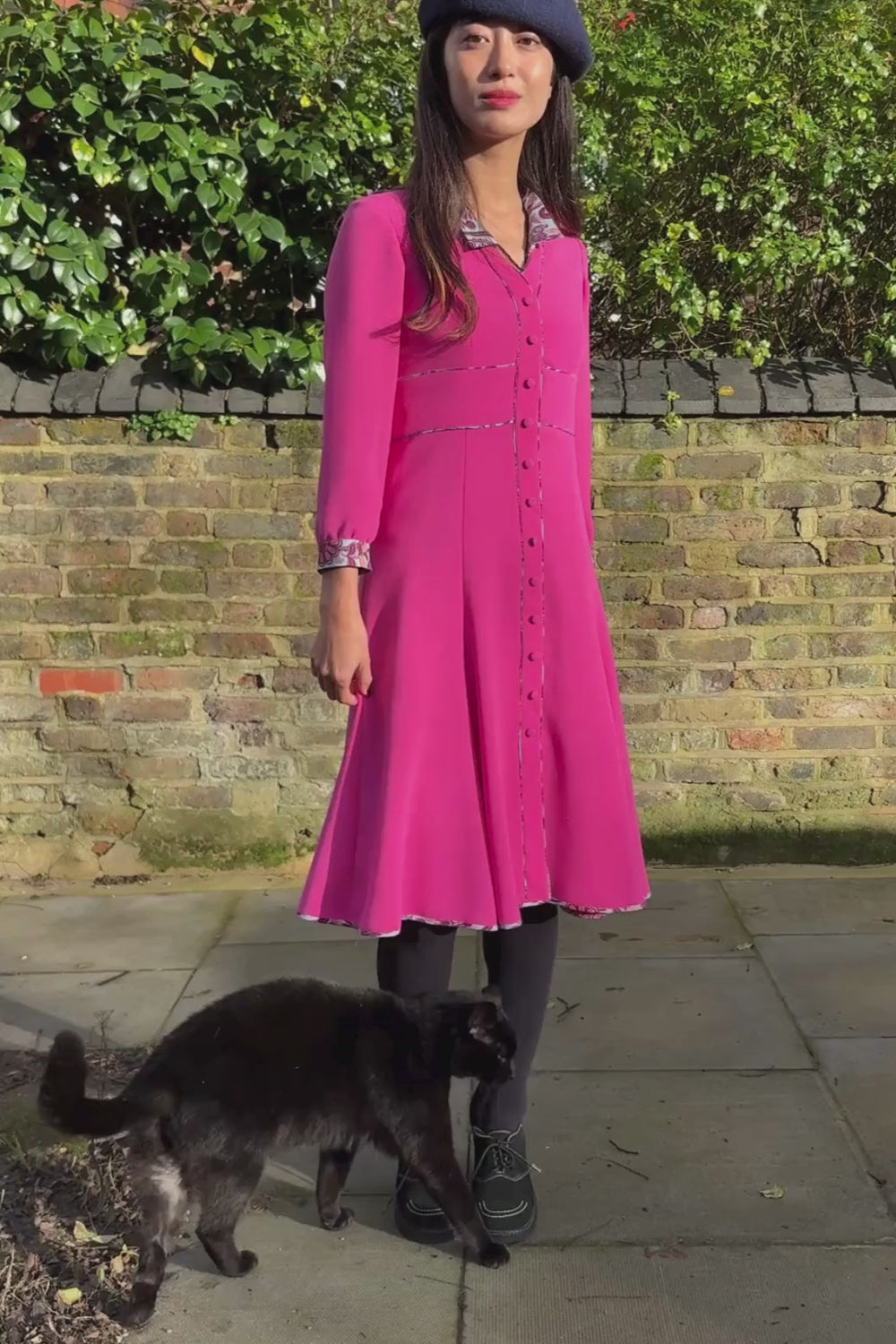 swinging 60s Pink dress